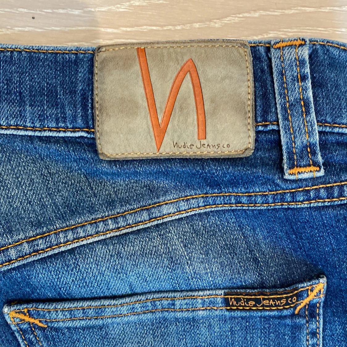 Blå Nudie Jeans - 4