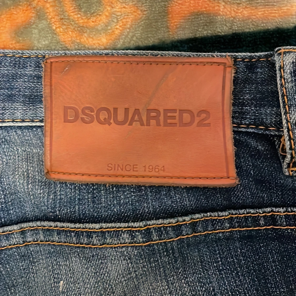 Blå distressed jeans från Dsquared2 - 2