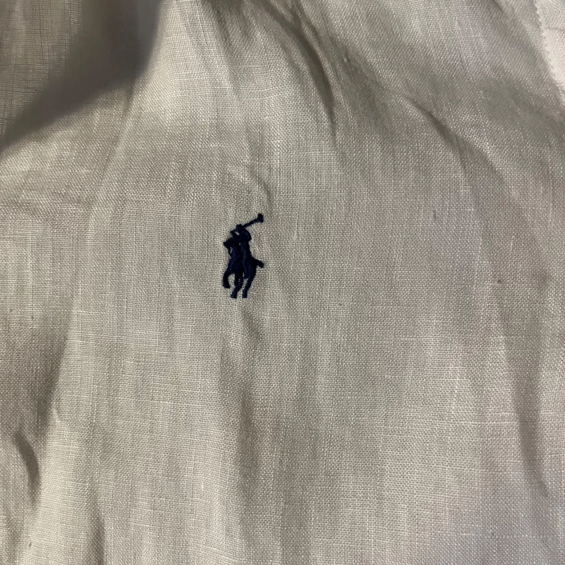 Vit linneskjorta från Polo Ralph Lauren - 2