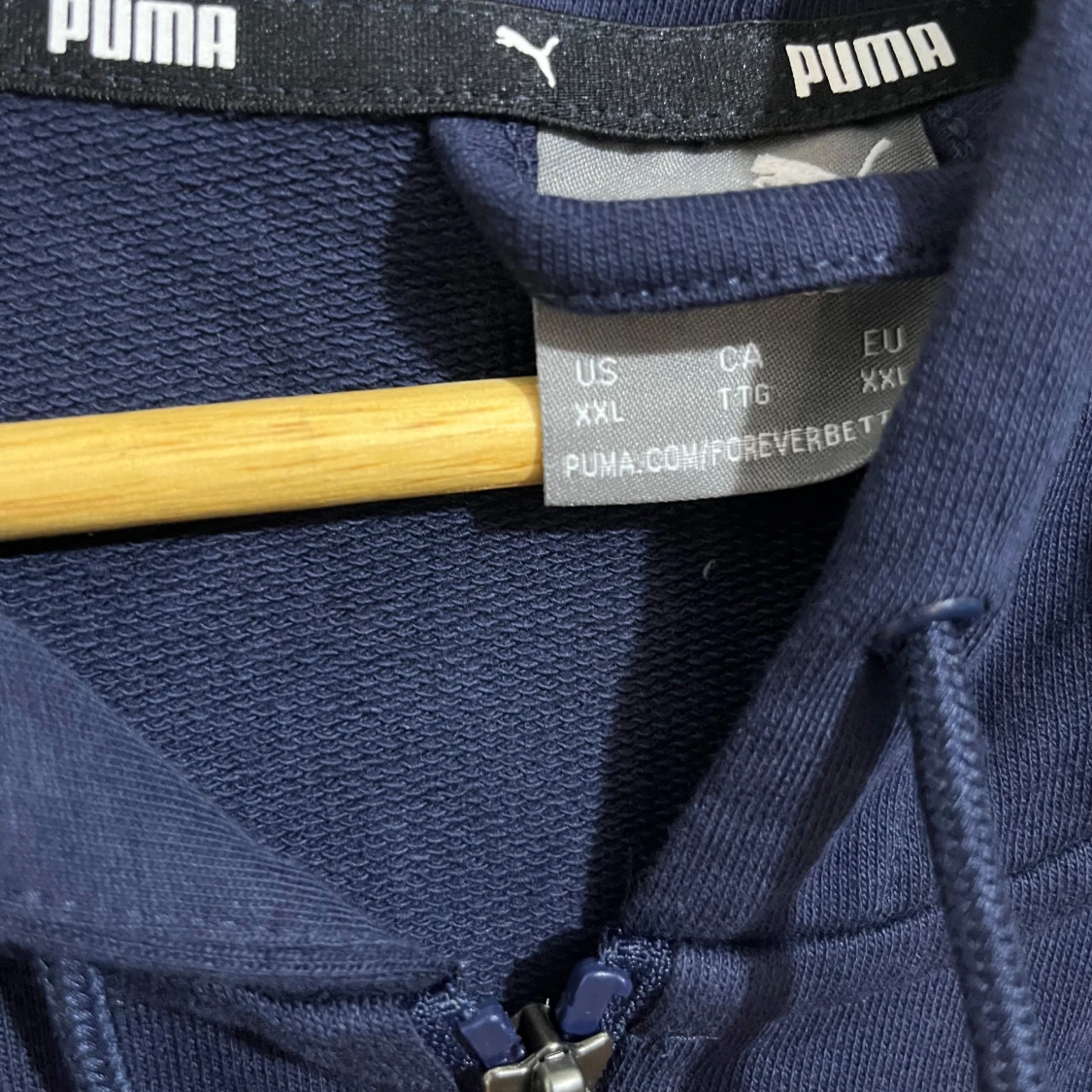 Marinblå hoodie från Puma x Gothia Cup - 3