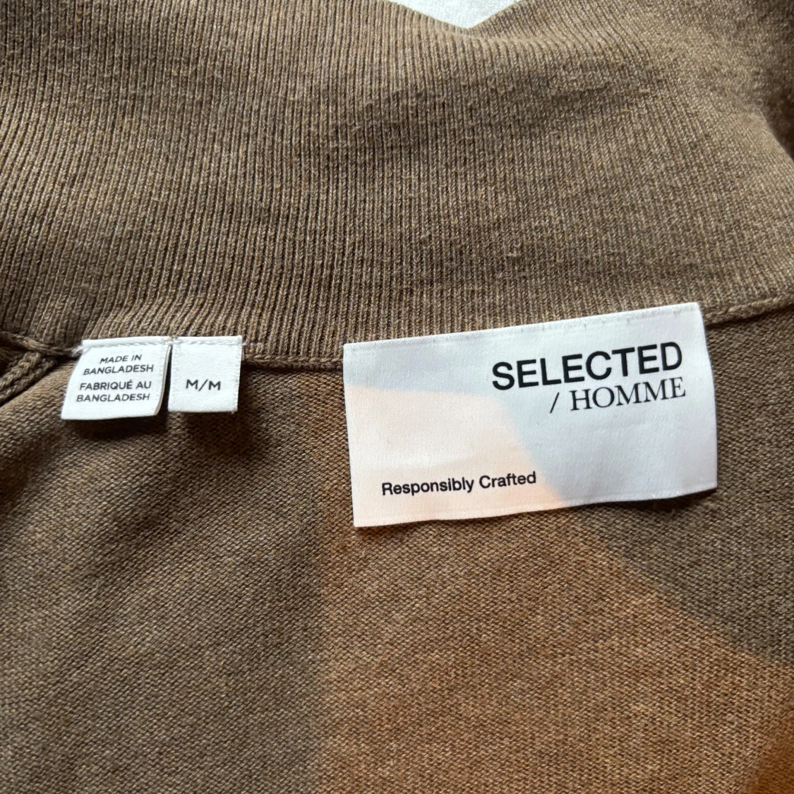 Brun ziptröja från Selected Homme - 2