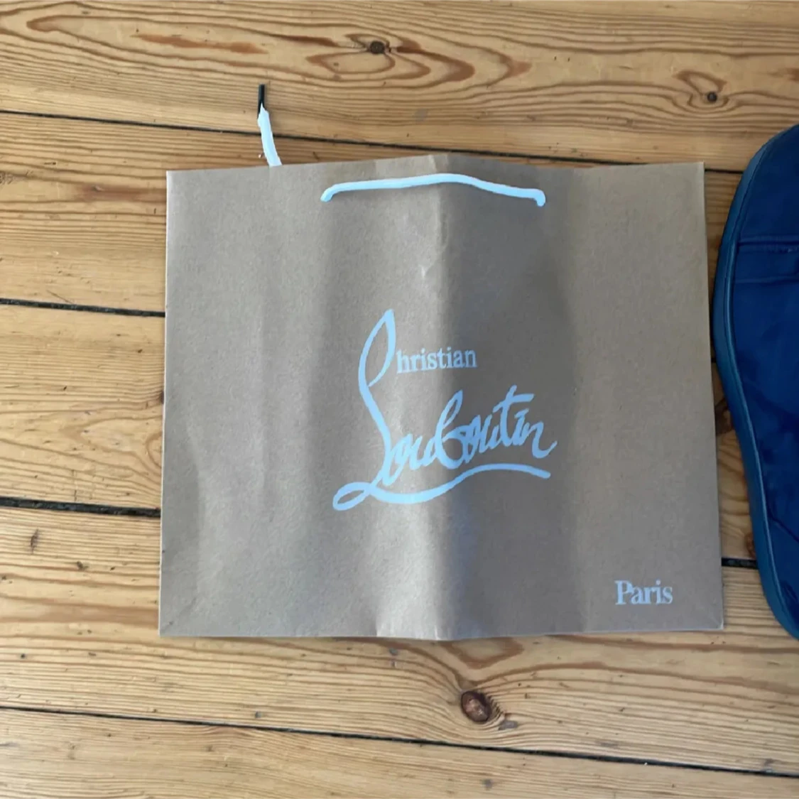 Blå sneakers från Christian Louboutin - 2