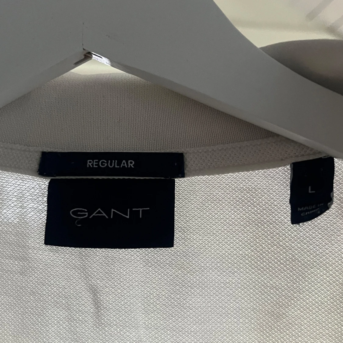 Vit pikétröja från Gant - 2