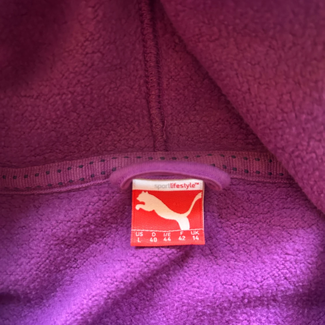 Lila Puma hoodie - 2