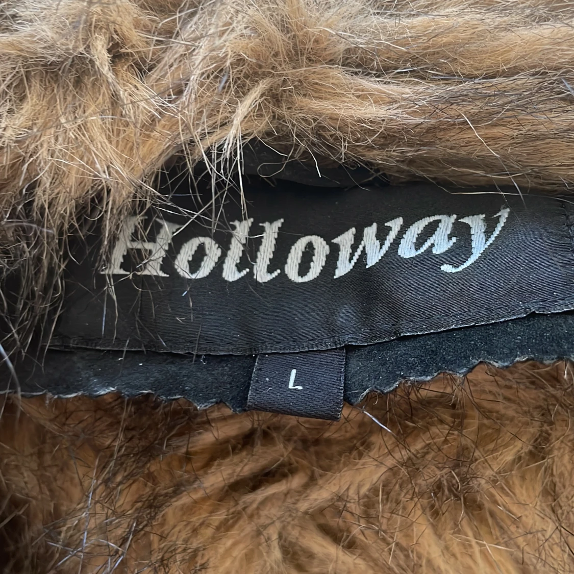 Pälsjacka i mocha - 2