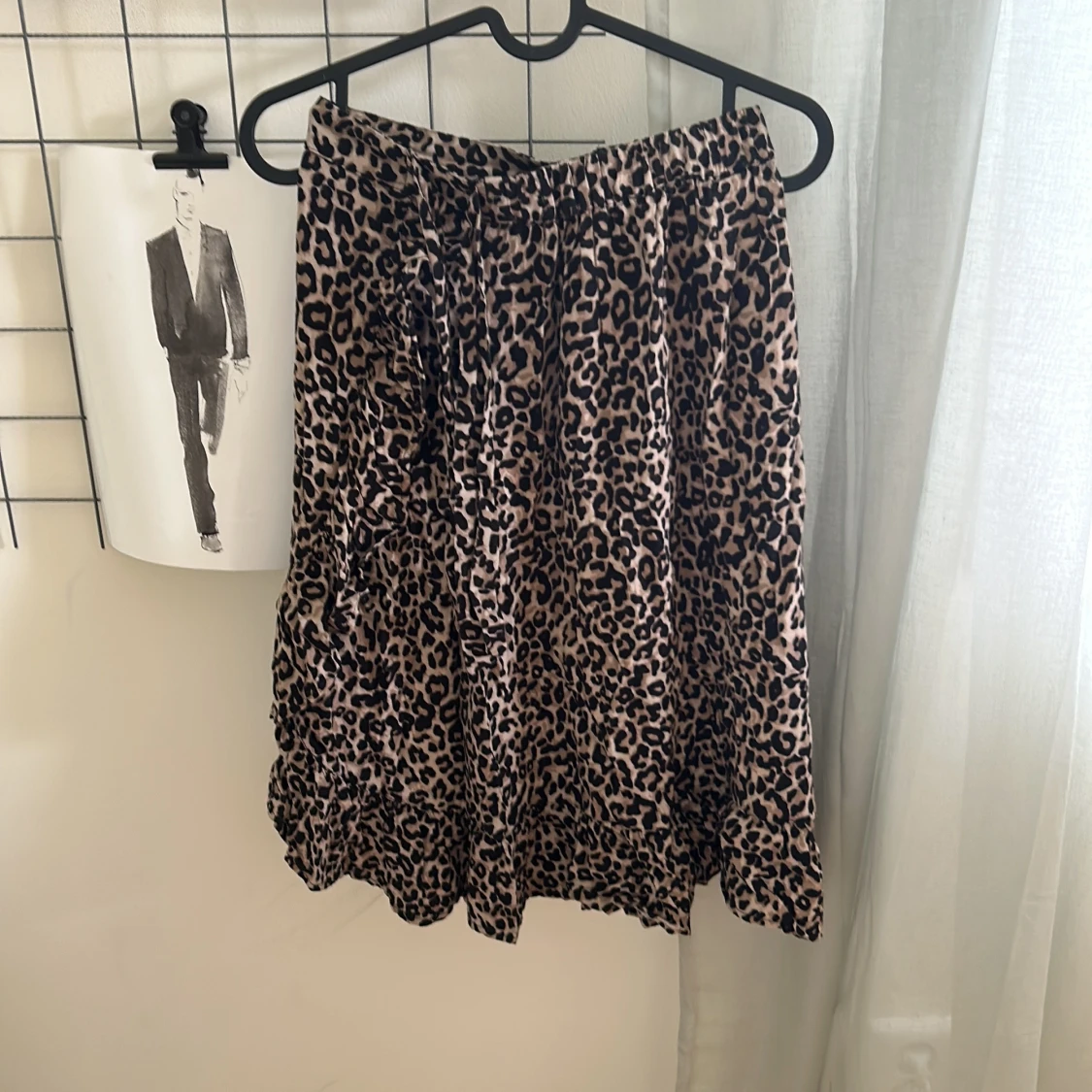Leopardmönstrad kjol från Lindex🤎🤍