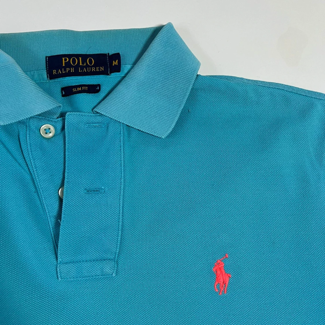Turkos pikétröja från Polo Ralph Lauren - 2