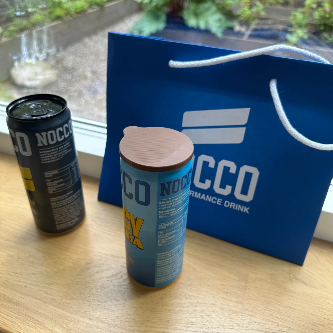 Lock till burk - Brun - 3