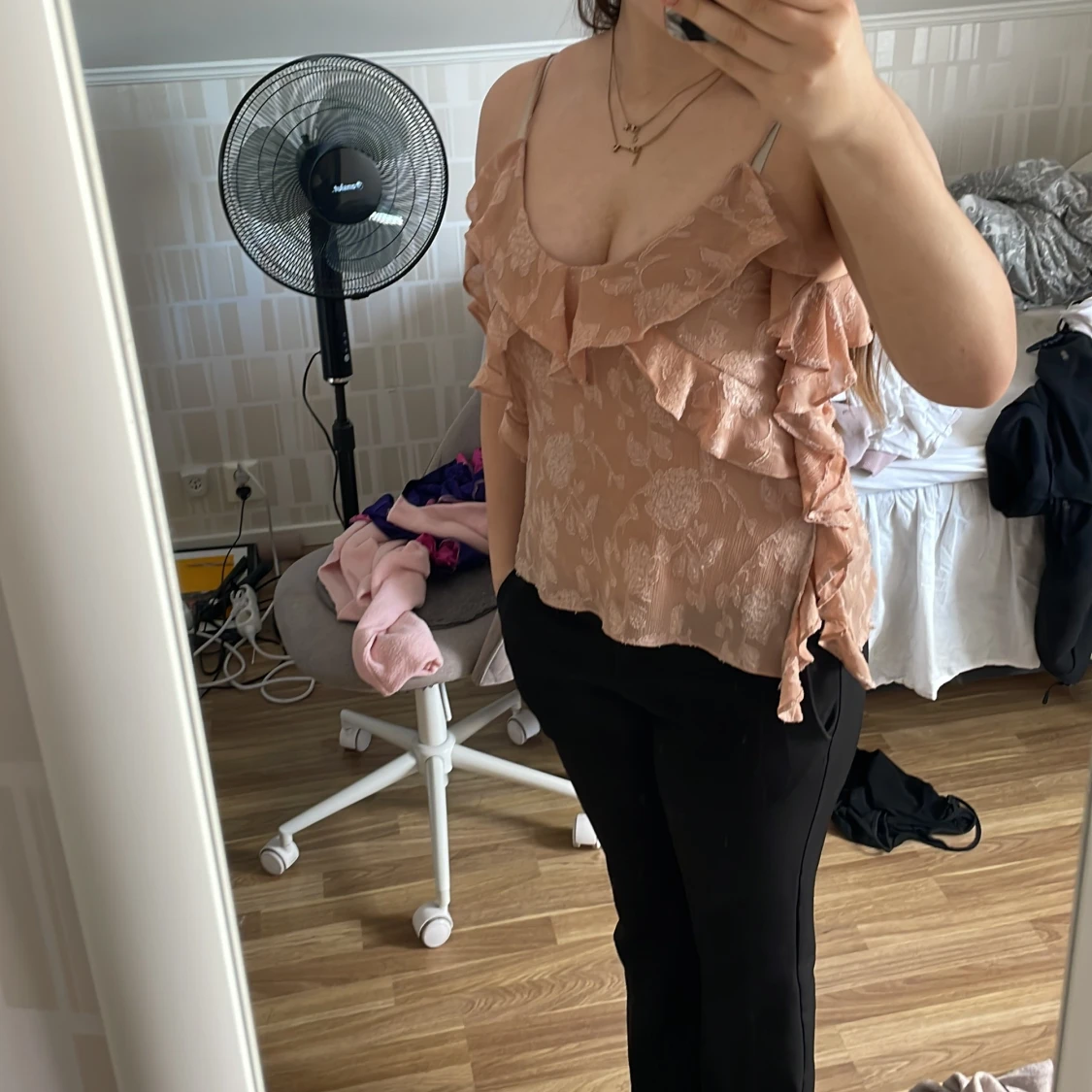 Linne/ blus från zara som ej används längre - 1