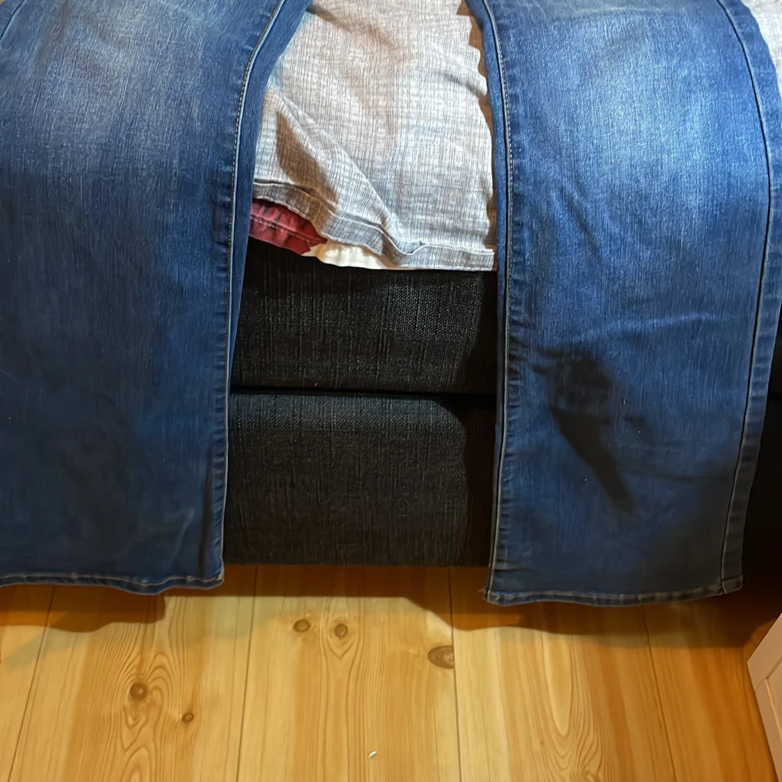 Blå jeansbyxor från ONLY - 1