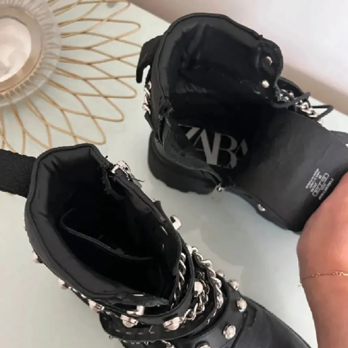 Svarta boots från Zara - 2