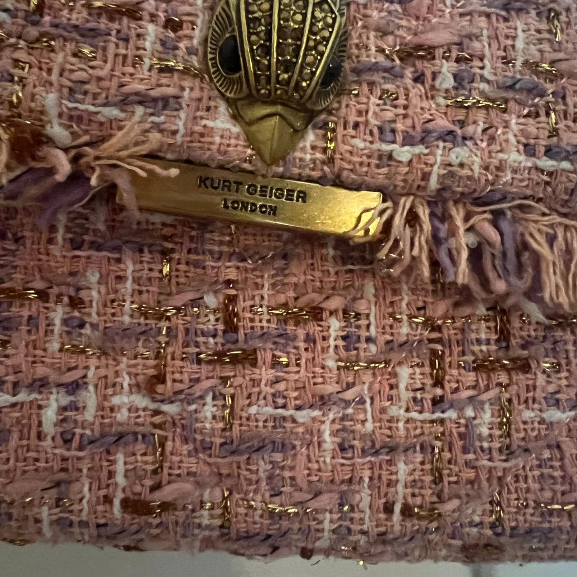 Rosa axelväska från Kurt Geiger - 1