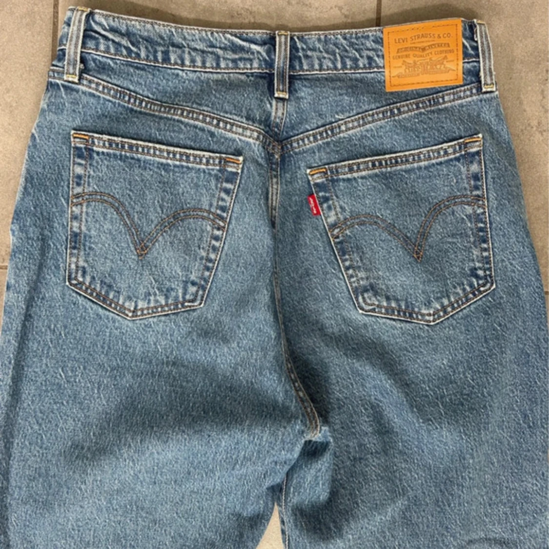 Levi's Ribcage Bell blå jeans - 1