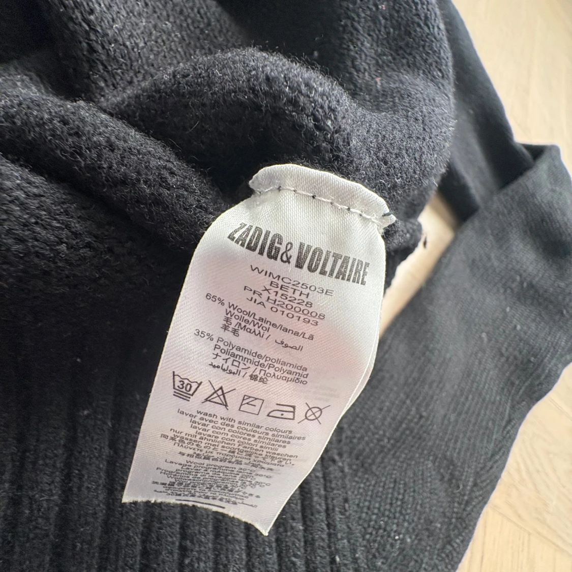 Svart polotröja från Zadig & Voltaire - 2