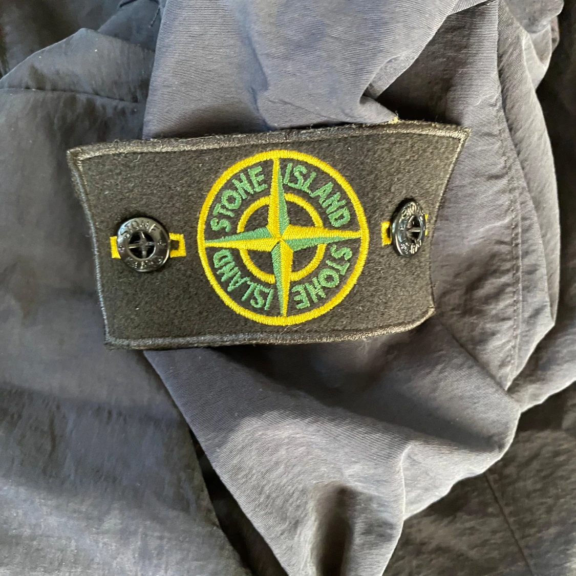 Blå overshirt från stone island - 2