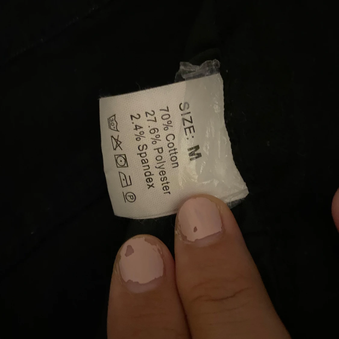 Kol Svarta bootcut jeans stl M - 2