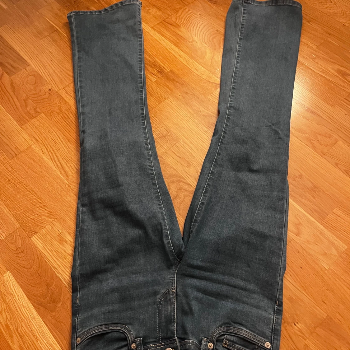 Blå bootcut jeans från ONLY - 4