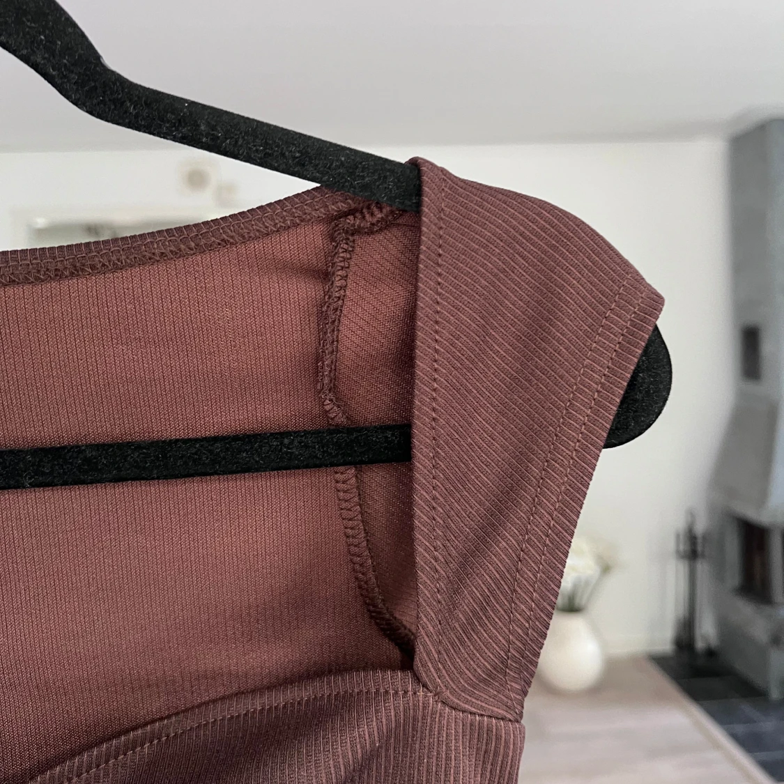 Brun croppad topp - 1