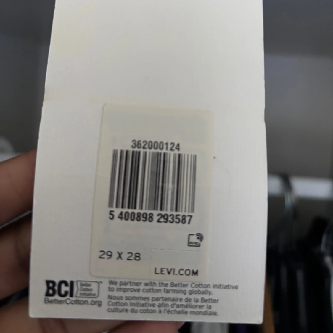 Levi's 501 Cropped ljusblå jeans - 4