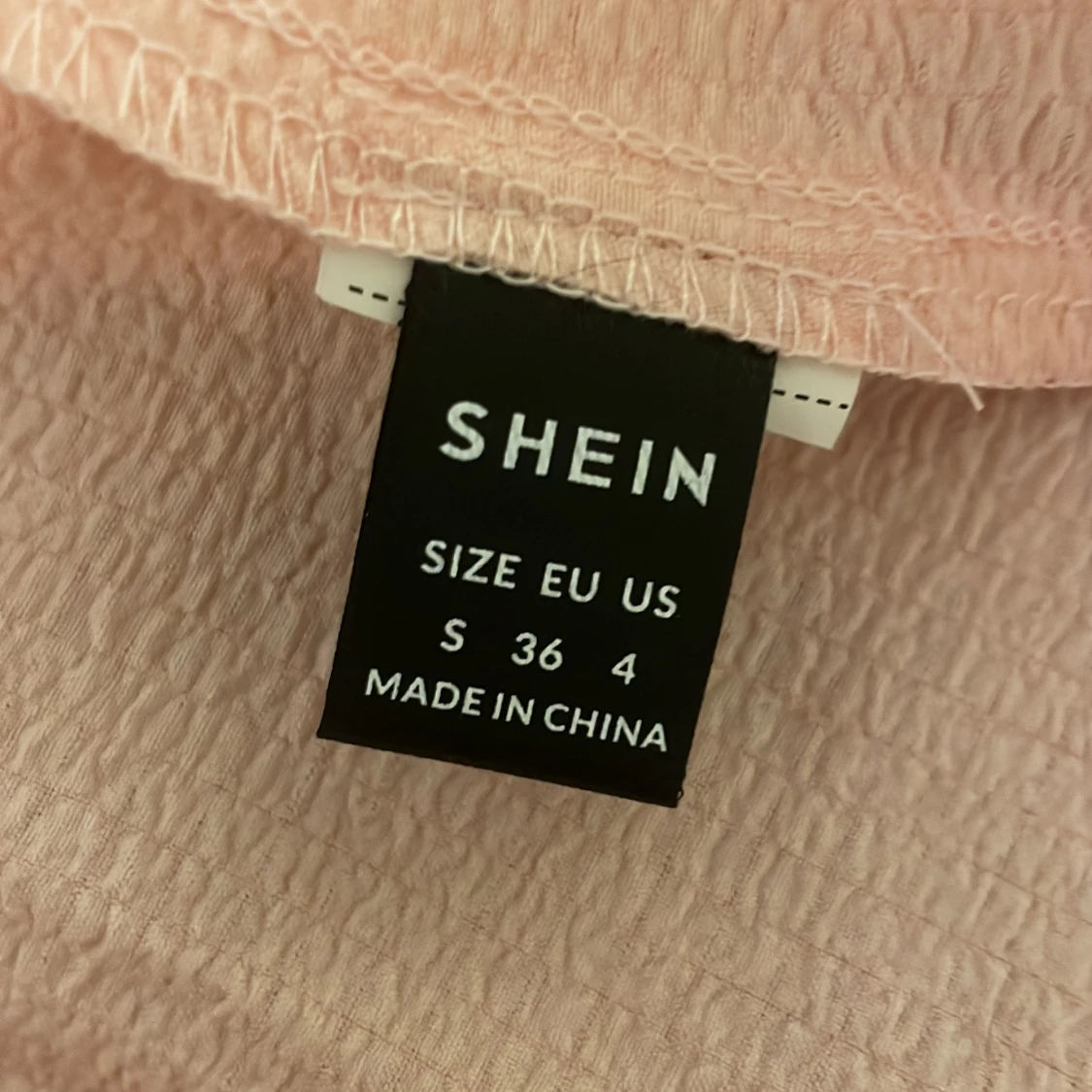 rosa topp från shein - 1