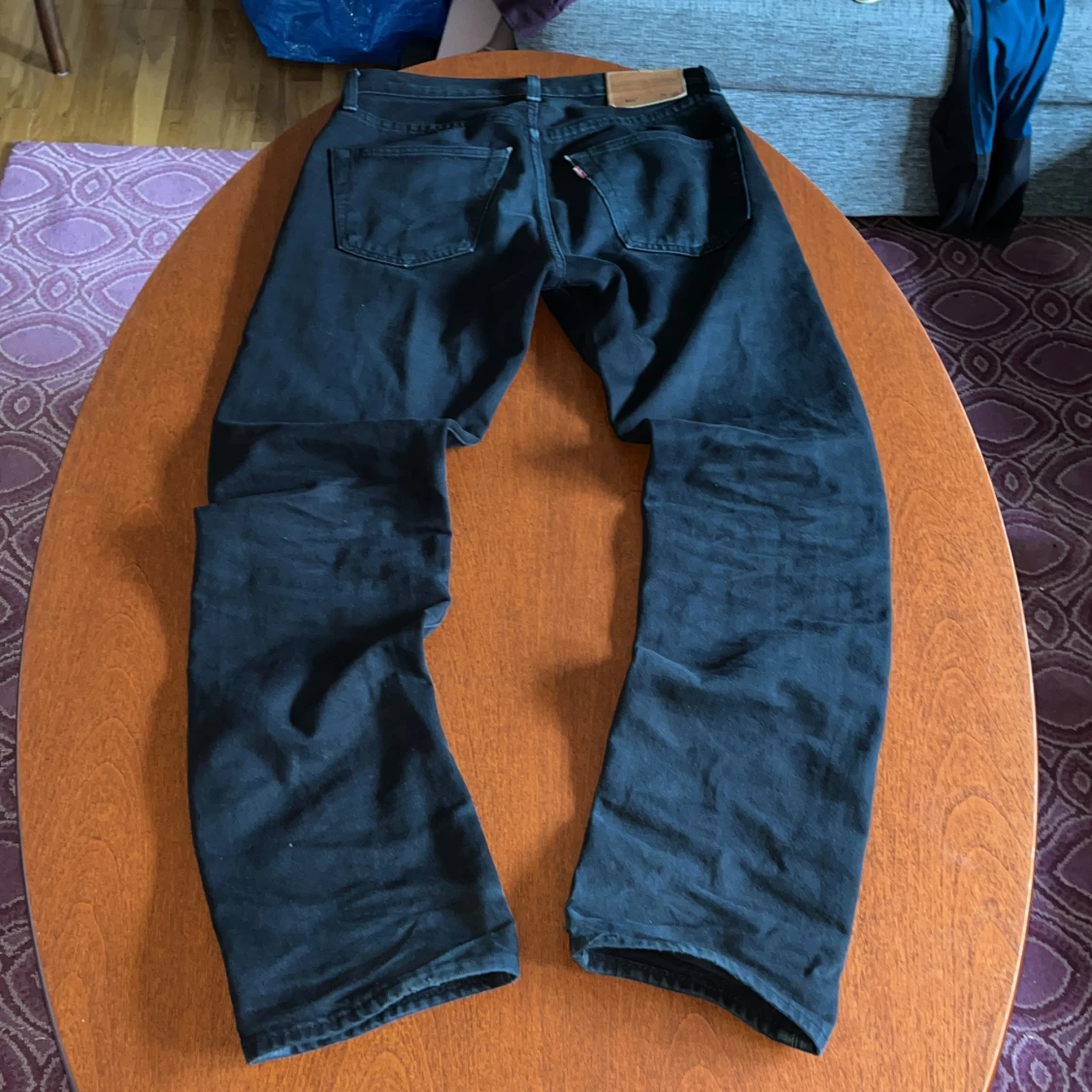 Svarta Levis 501 jeans - 2