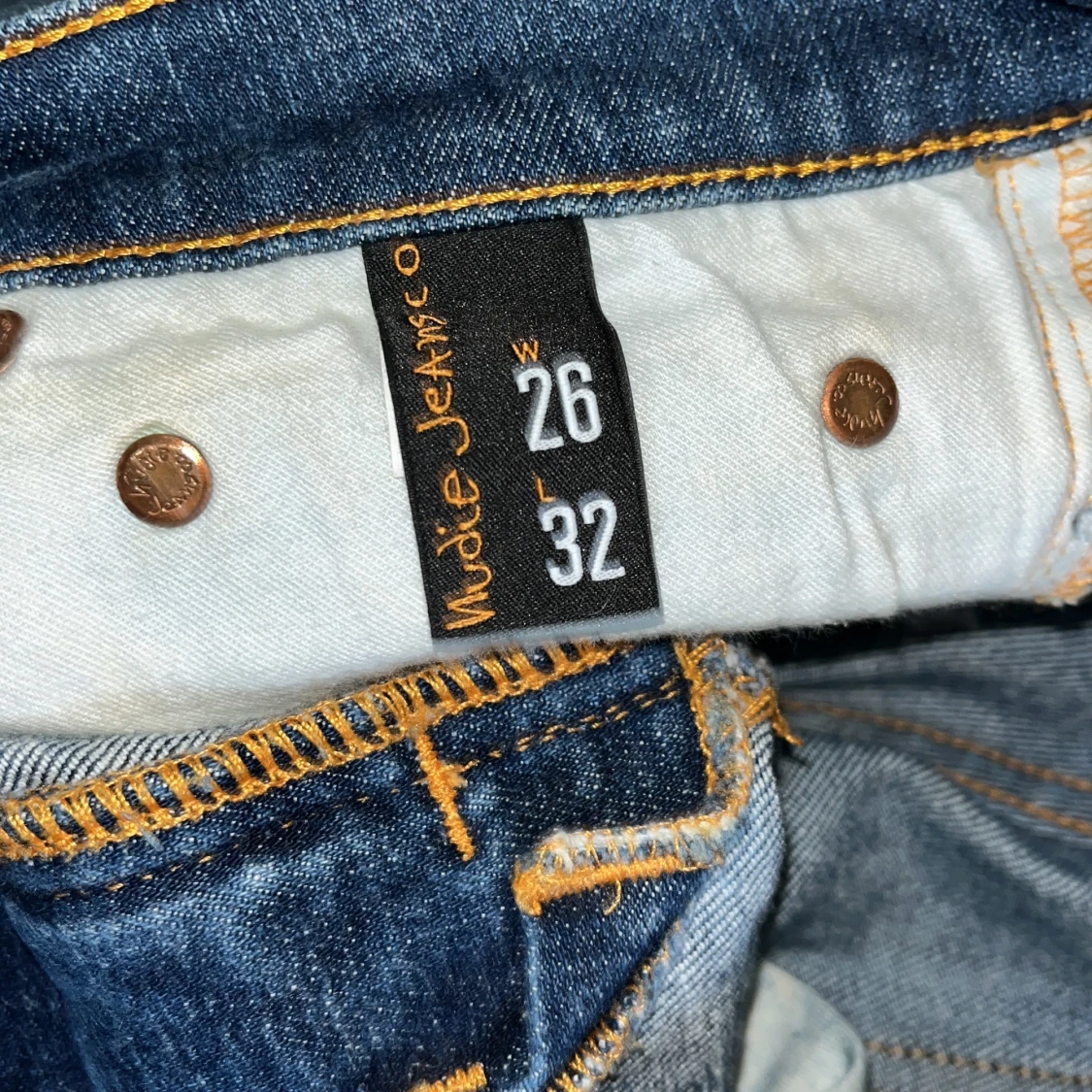 Blå jeans från Nudie Jeans - 4