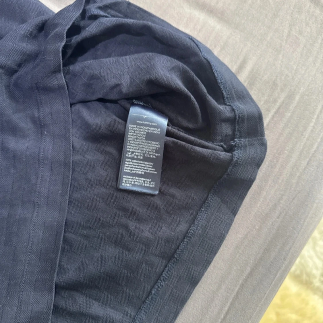 Mörkblå Tommy Hilfiger t-shirt slim fit - 3