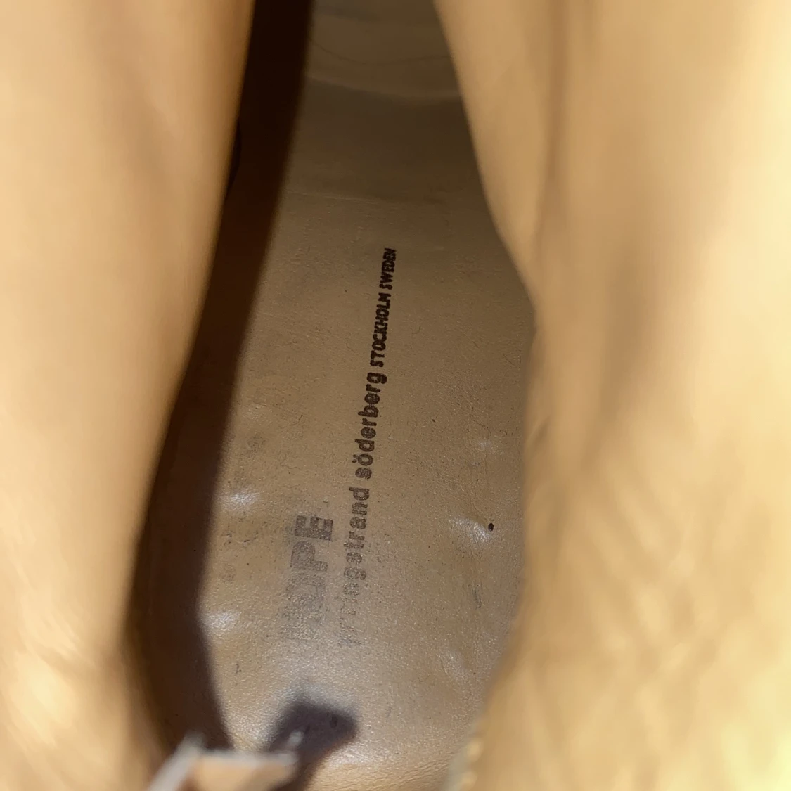 Bruna skinnboots från HOPE, storlek 38 - 3