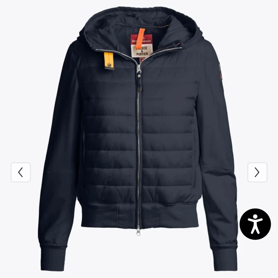 Mörkblå pufferjacka från Parajumpers