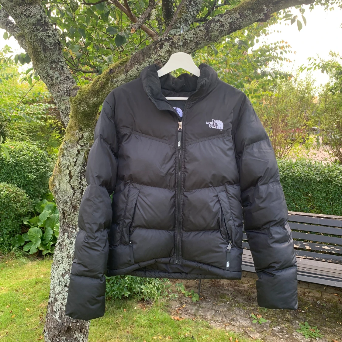 Svart dunjacka från The North Face