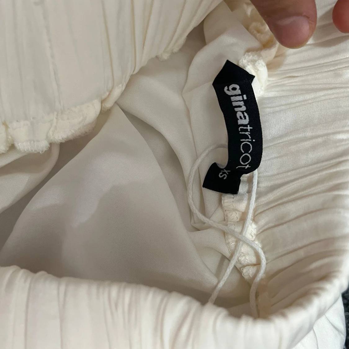 Vit långkjol från Gina Tricot - 4