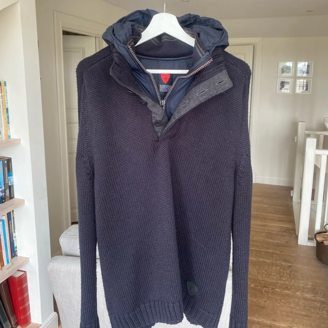 Stickad cardigan jacka