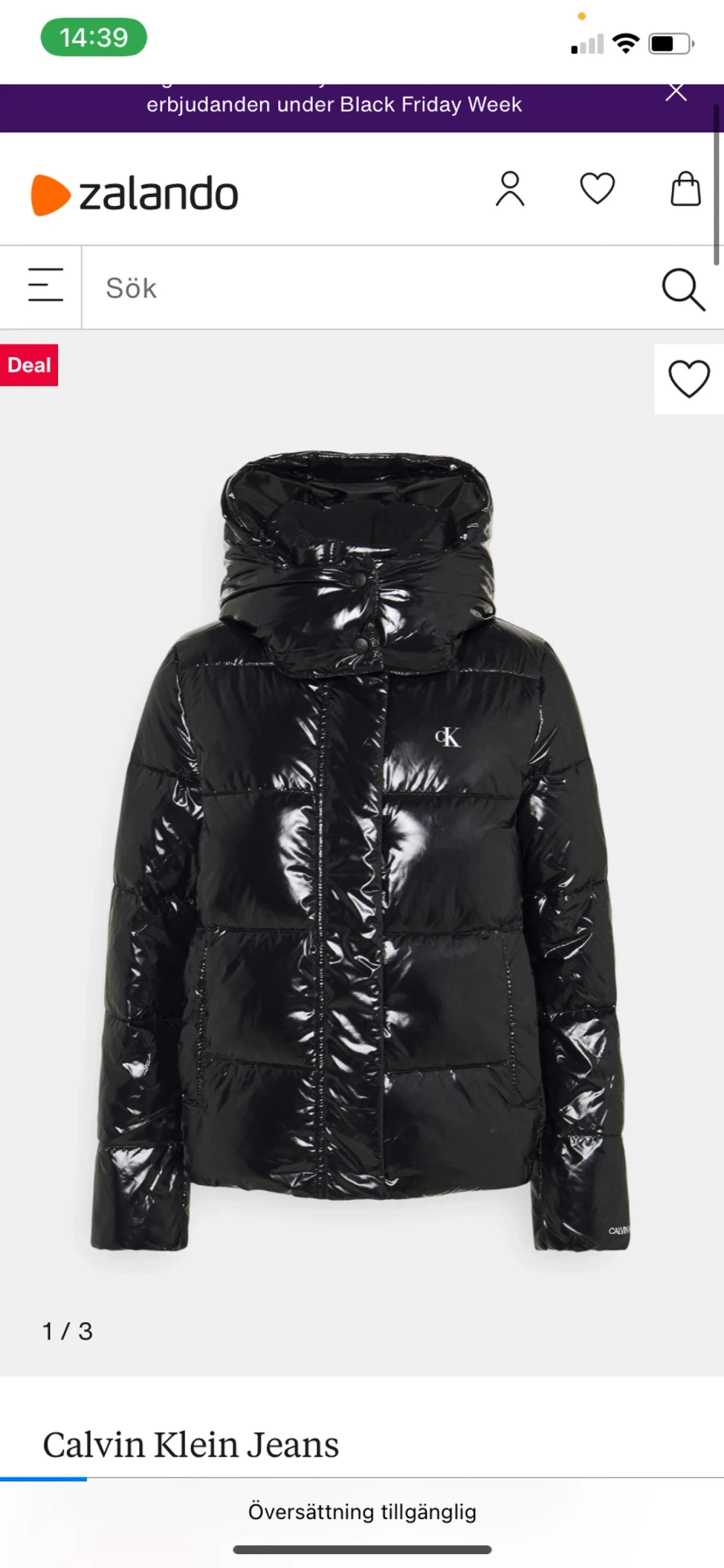 Calvin Klein Vinterjacka