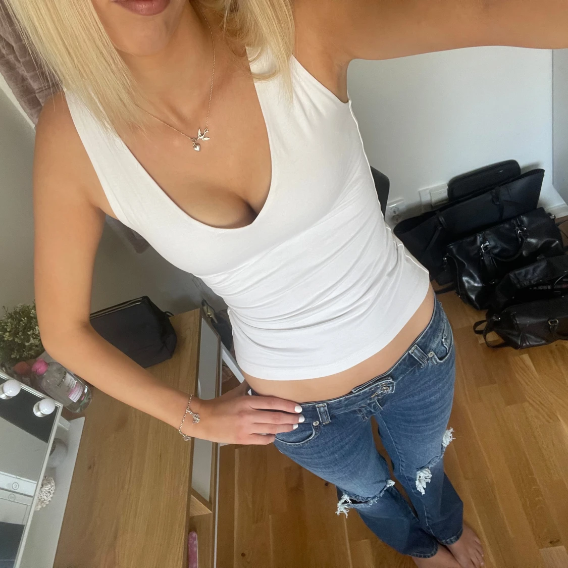 Vit topp - 2