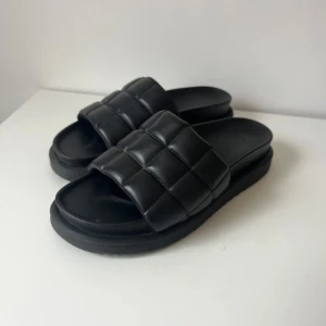 Svarta tofflor - Svarta tofflor i fint skick, strl 38.