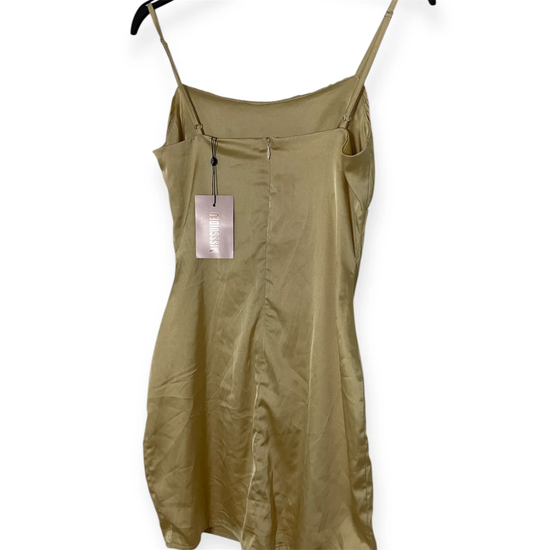 Gul kort klänning Missguided - 2