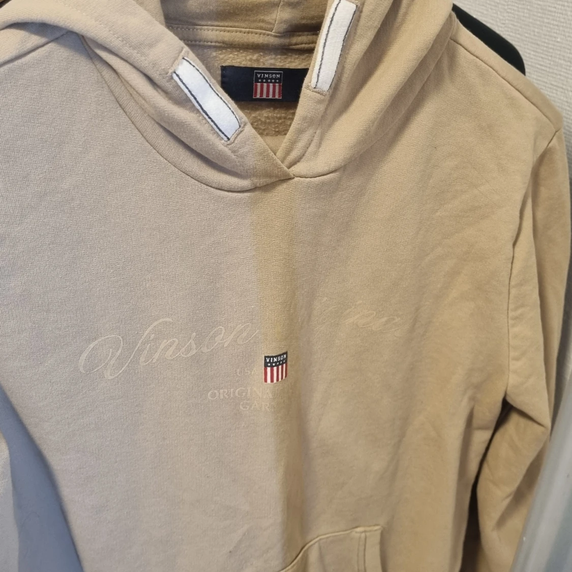 Beige hoodie från Vinson, storlek 150 - 1