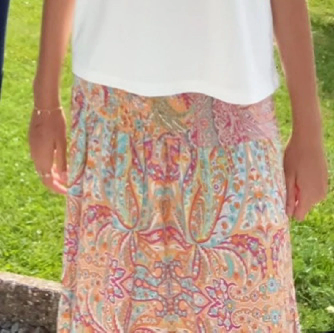 Färgglad långkjol💞 - 1