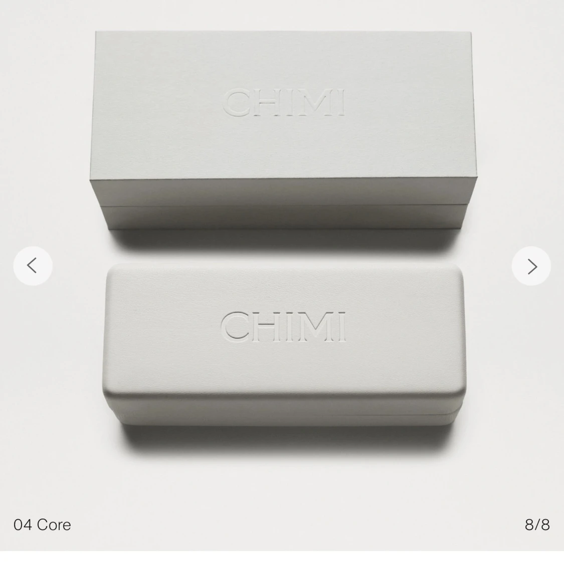 Grå transparenta solglasögon CHIMI - 2