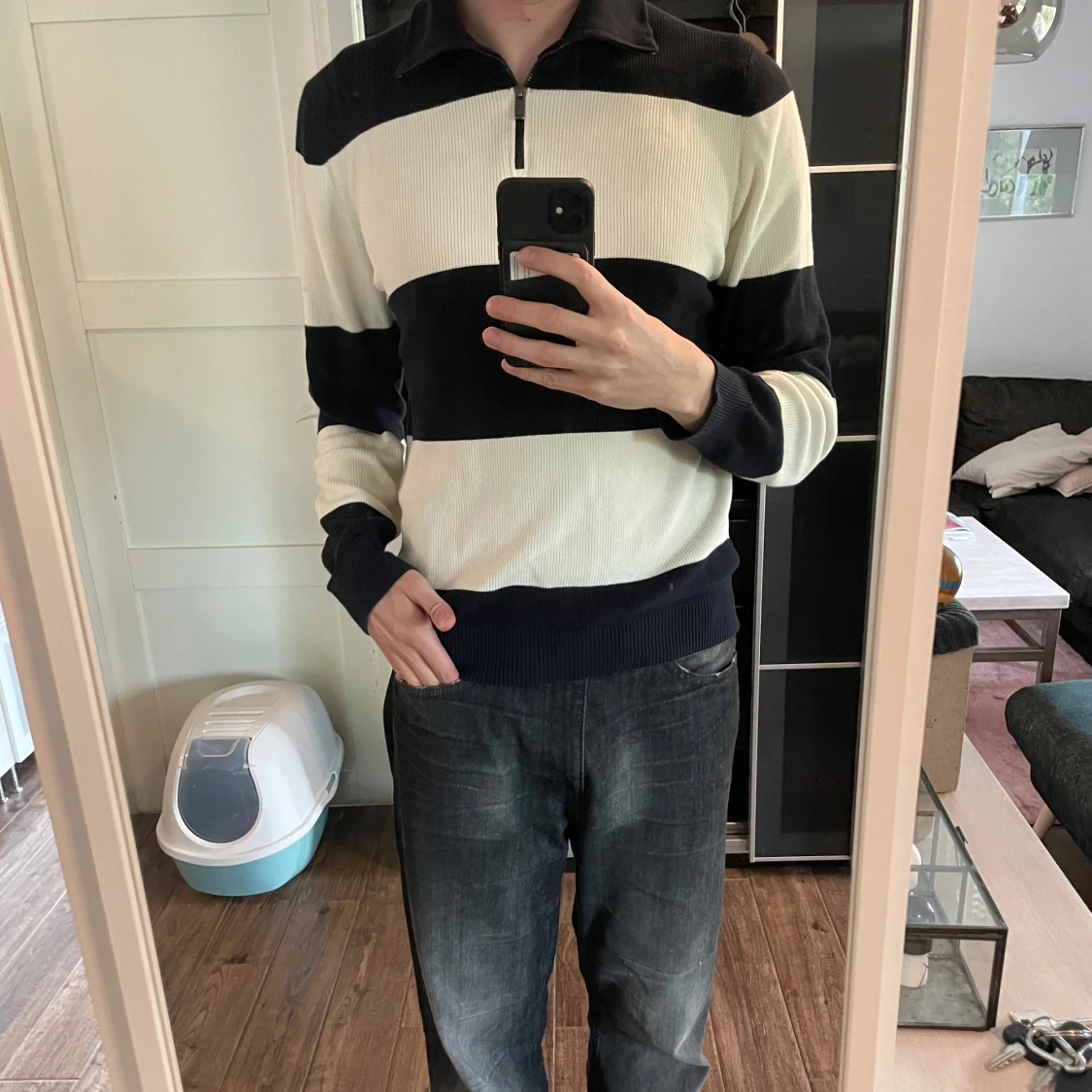 zip up tröja Massimo Dutti - 3