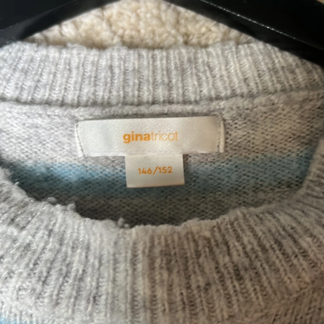 Randig stickad tröja Gina Tricot - 2