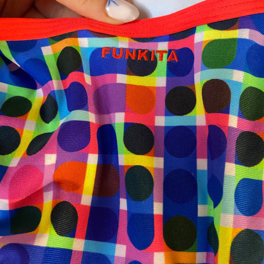 Flerfärgad baddräkt från Funkita  - 2
