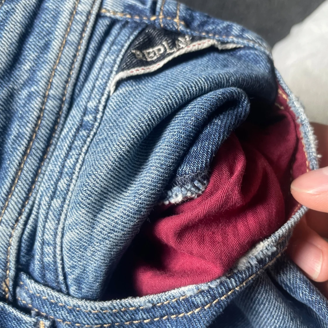 Blåa jeans från replay - 4