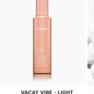 CAIA Vacay Vibe Tan Mousse Light - Caia brun utan sol, helt oöppnad i förpackning. Säljer för 250