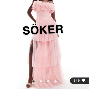 Söker denna klänningen i xs-m - Hör av dig så kan vi komma fram till ett pris💕