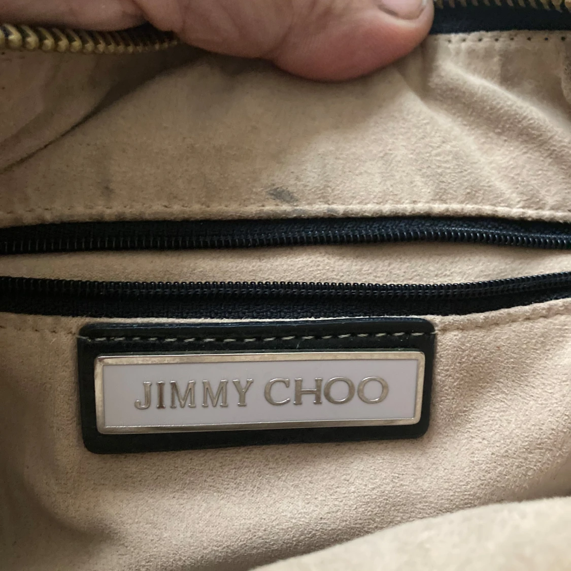 Svart axelväska från Jimmy Choo - 4