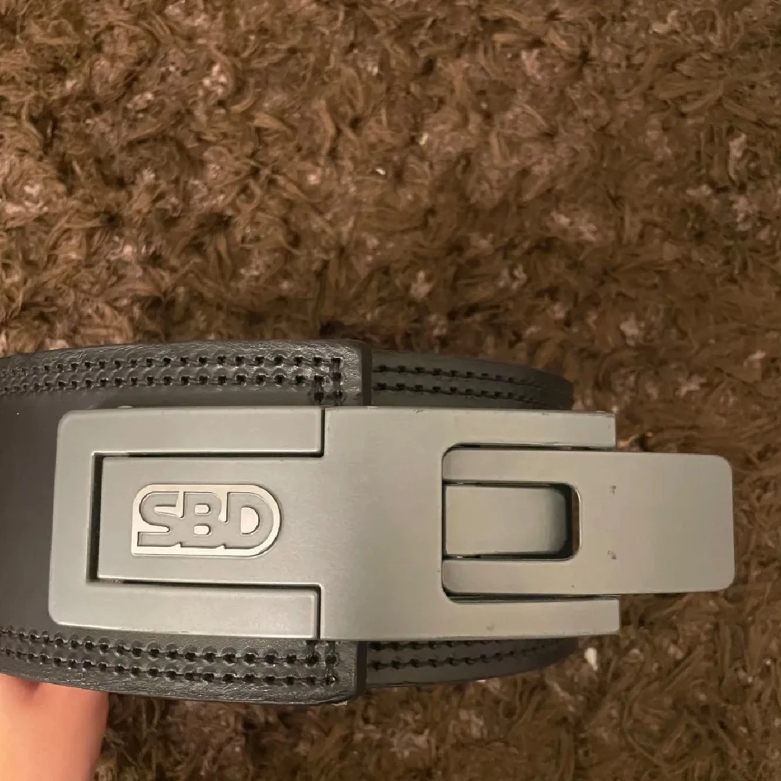 Svart träningsbälte från SBD