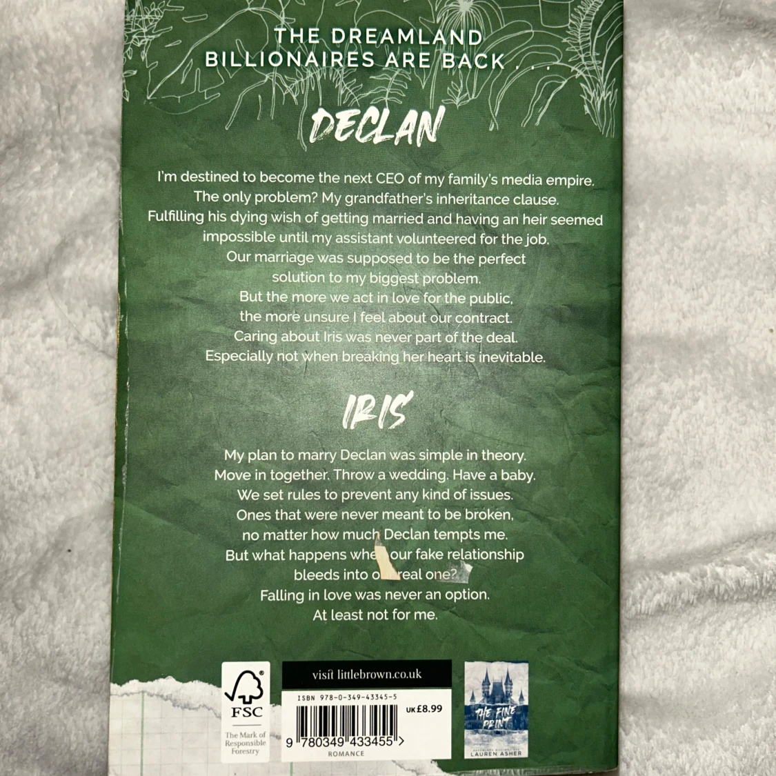 Dreamland Billionaires Trilogy av Lauren Asher - 2