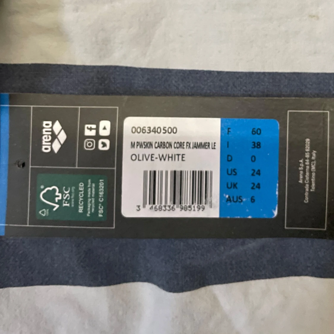 Grön tävlingsbadbyxor från Arena - 4