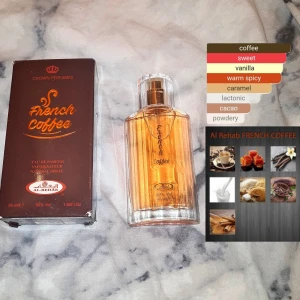 NY Al-Rehab - French Coffee edp 50ml - Helt ny & oöppnad. En super god parfym med en rik och varm doft av kaffe, sötma och vanilj. Fler dofter finns på min sida. 🚭 100% Rökfritt och djurfritt hem. 